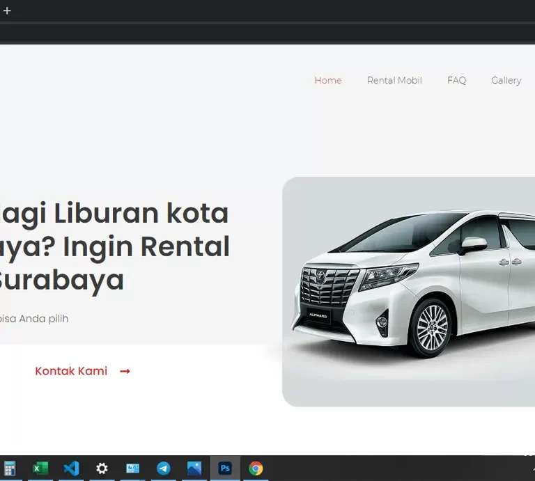 website rental mobil